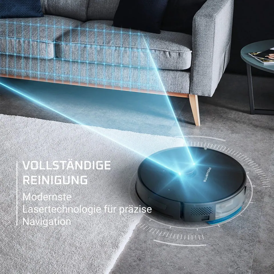 Rowenta X-Plorer 75S+ Neo Saugroboter, automatische Absaugstation, präzise Lasernavigation 4