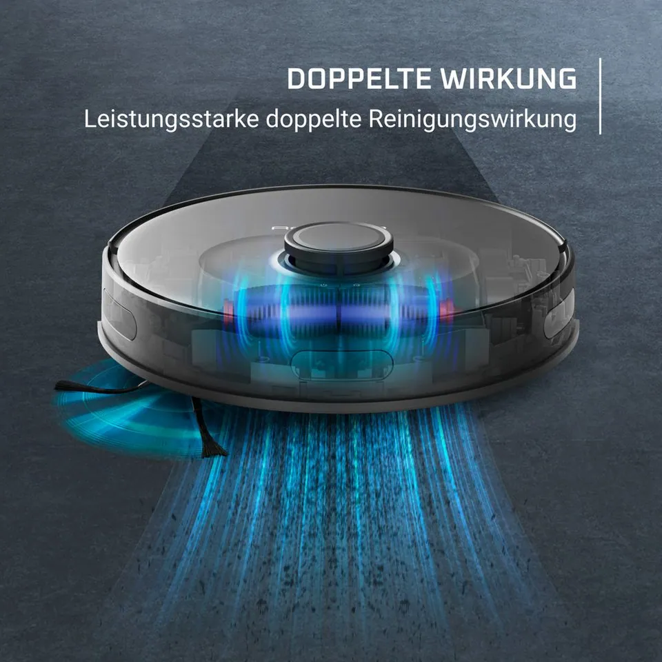 Rowenta X-Plorer 75S+ Neo Saugroboter, automatische Absaugstation, präzise Lasernavigation 5