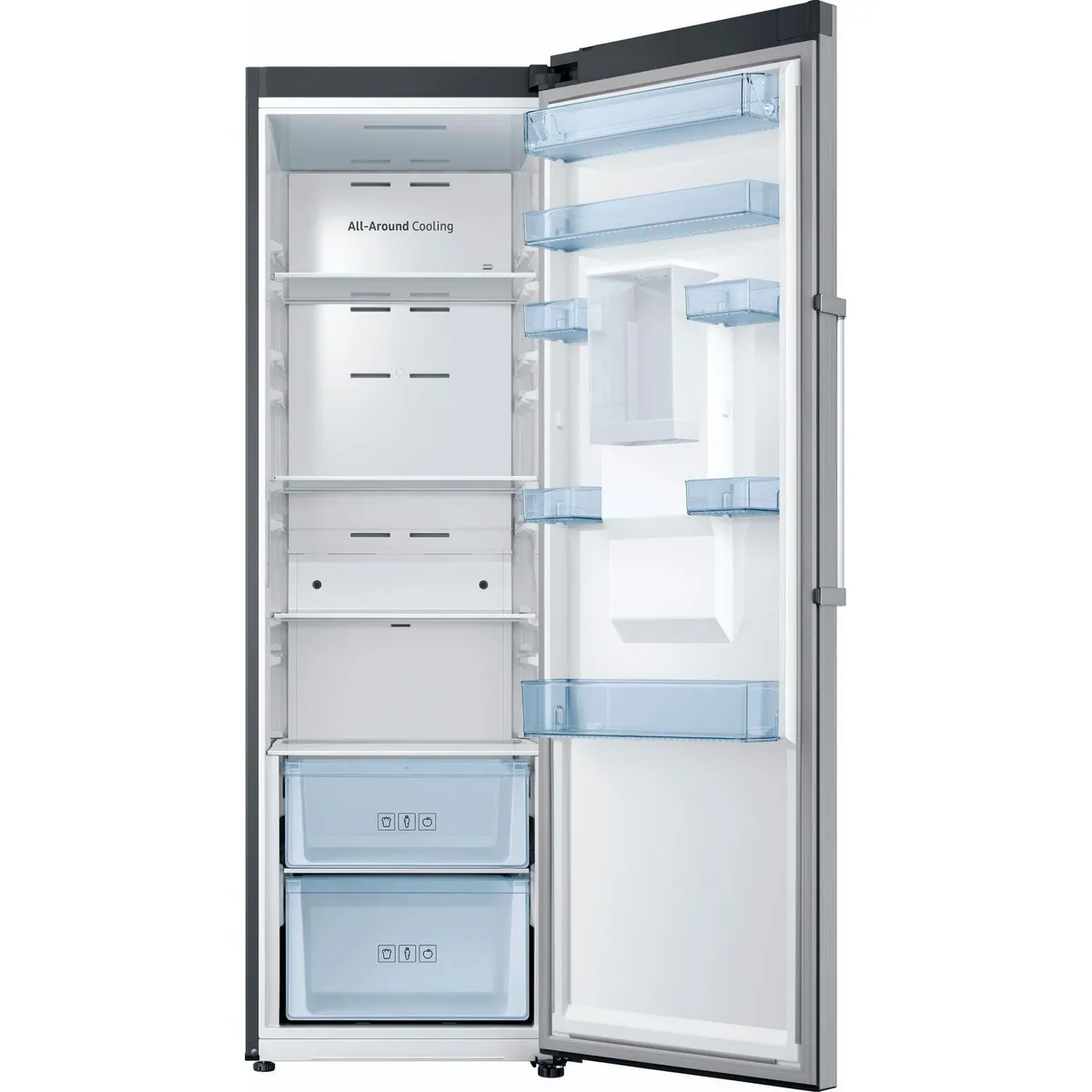 Samsung RR39M7305S9 Vollraumkühlschrank, 185,3 cm hoch, 59,5 cm breit, 382 l Volumen Dieses Produkt der Marke Samsung wird von uns als unabhängigem 4