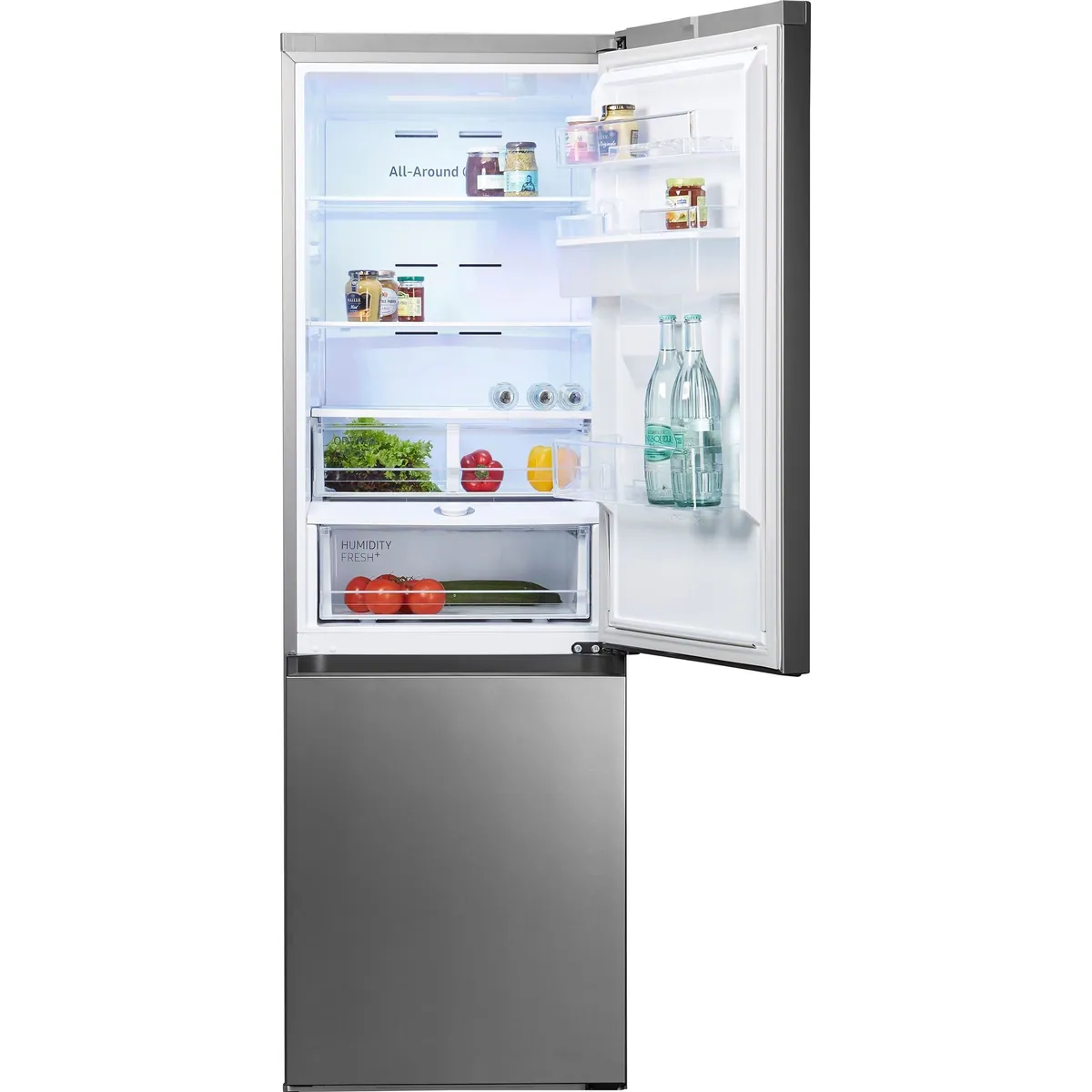 Samsung RL34T653DSA Kühl-/Gefrierkombination, 185 cm hoch, NoFrost, Wasserspender Dieses Produkt der Marke Samsung wird von uns als unabhängigem 4