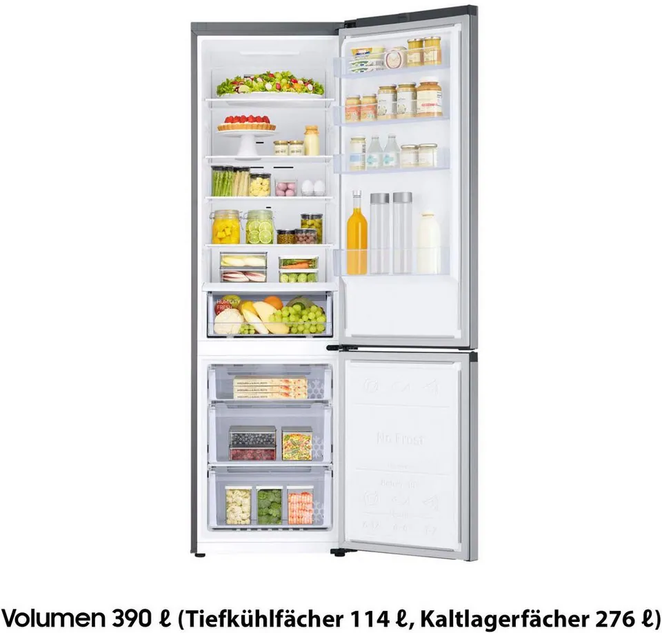 Samsung RL38C600CSA Kühl-/Gefrierkombination, No Frost, MultiAirflow-System, LED-Beleuchtung Dieses Produkt der Marke Samsung wird von uns als 2