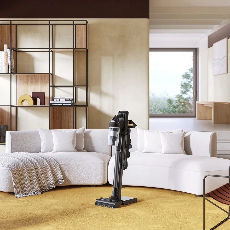 Samsung Jet 95 Akku-Handstaubsauger, beutellos, 2x Akkus, 580 W Dieses Produkt der Marke Samsung wird von uns als unabhängigem Händler vertrieben 2