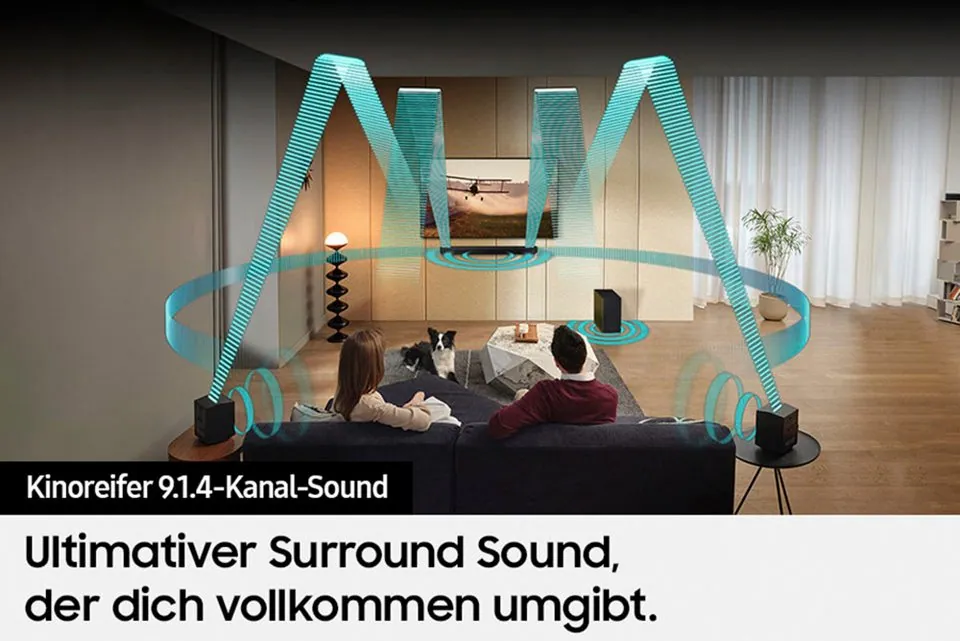 Samsung HW-Q935GD Soundbar, Dolby Atmos, kabelloser Surround Sound Dieses Produkt der Marke Samsung wird von uns als unabhängigem Händler vertrieben 5