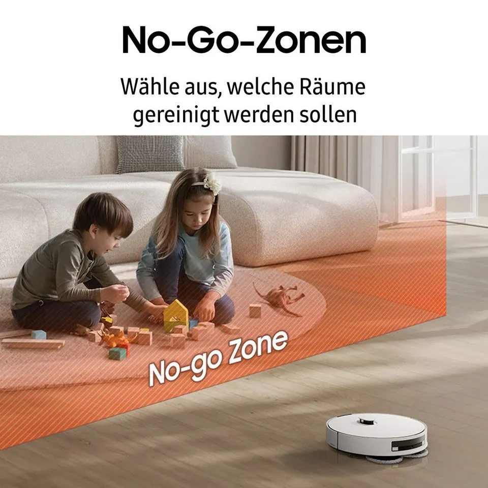 Samsung BESPOKE Jet Bot Combo, Saugroboter mit Wischfunktion, KI-Objekterkennung Dieses Produkt der Marke Samsung wird von uns als unabhängigem 5