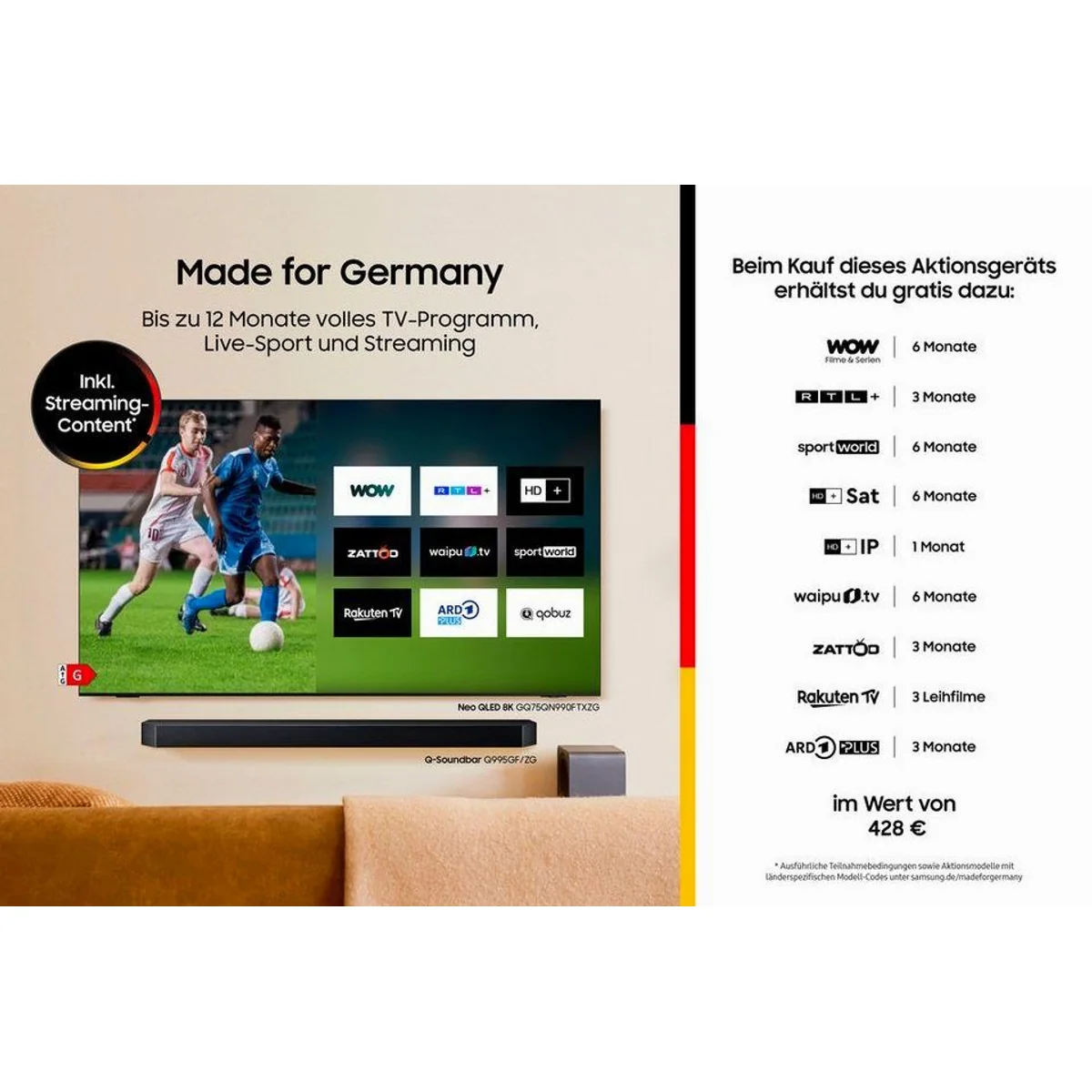 Samsung GQ55S85FAU OLED-Fernseher, 55 Zoll (138 cm), 4K Ultra HD, Dolby Atmos, Smart TV, Gaming Hub Dieses Produkt der Marke Samsung wird von uns als 2