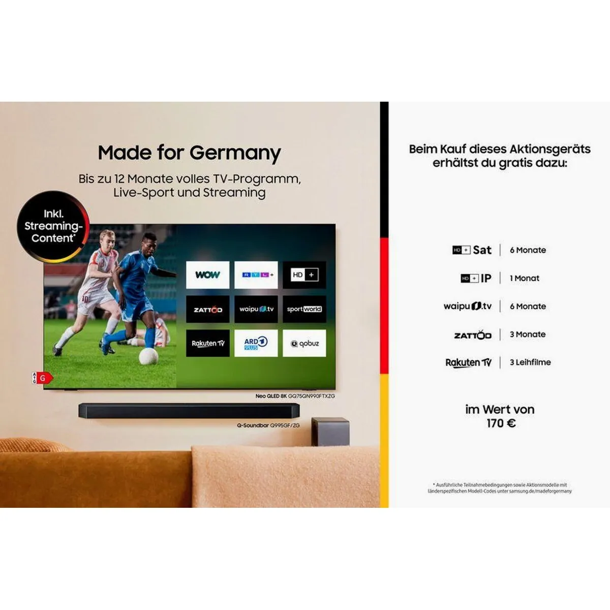 Samsung GU85U7099FU LED-Fernseher, 85 Zoll, 4K Ultra HD, Smart-TV, Triple Tuner Dieses Produkt der Marke Samsung wird von uns als unabhängigem 2