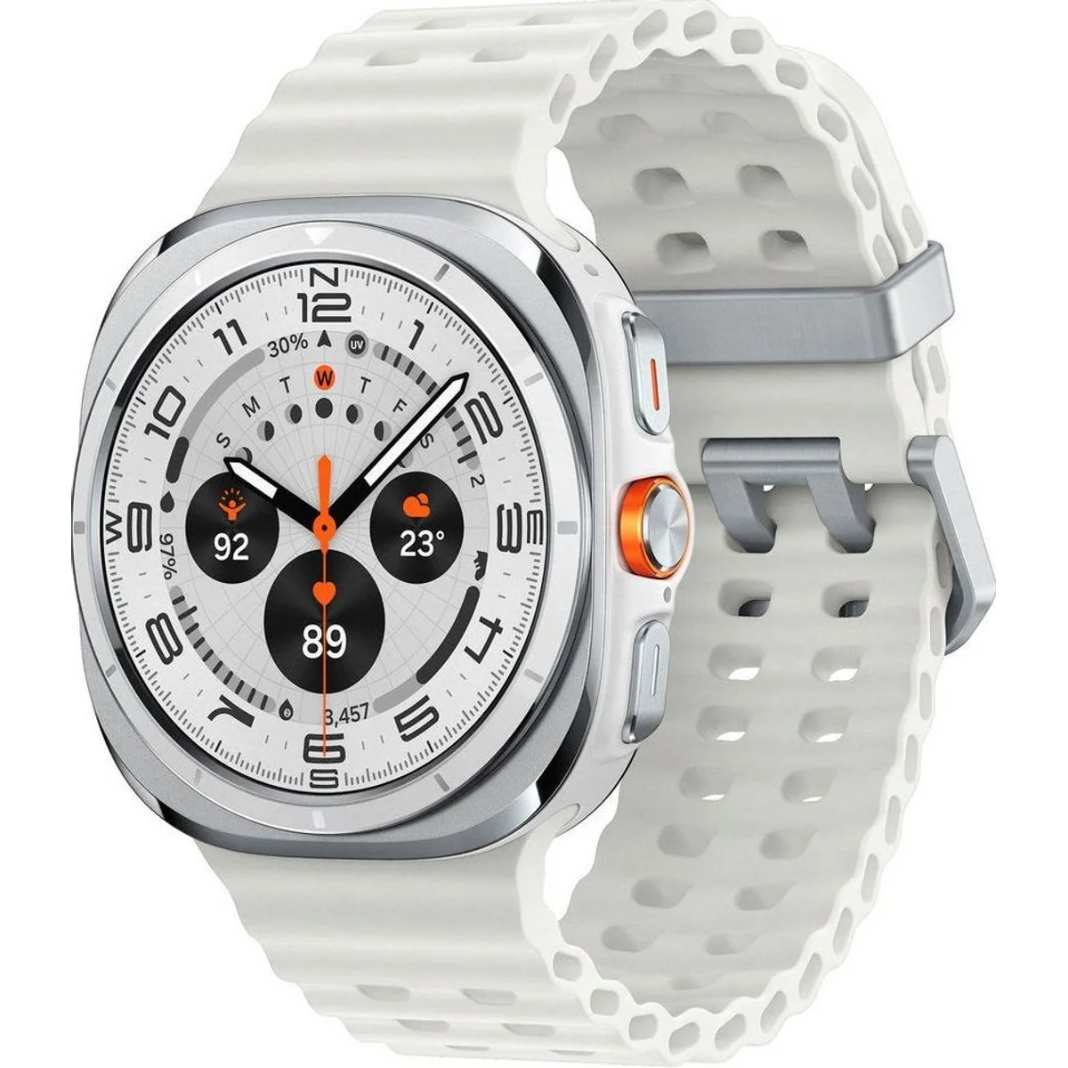 Samsung Galaxy Watch Ultra (2025) Smartwatch, Titan-Gehäuse, Saphirglas, Dual-GPS Dieses Produkt der Marke Samsung wird von uns als unabhängigem