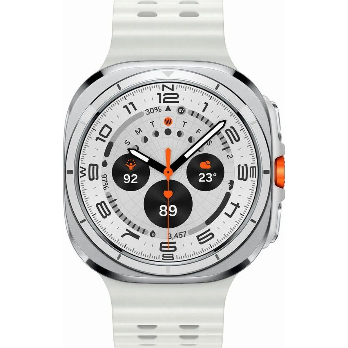Samsung Galaxy Watch Ultra (2025) Smartwatch, Titan-Gehäuse, Saphirglas, Dual-GPS Dieses Produkt der Marke Samsung wird von uns als unabhängigem 3