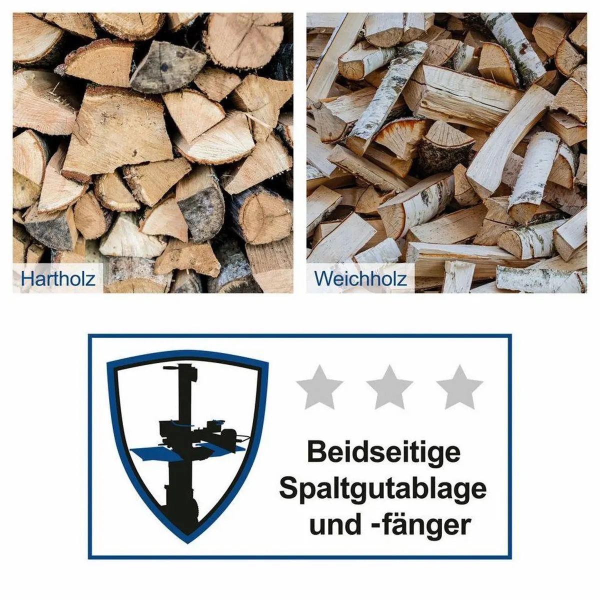 Scheppach HL730 Holzspalter, 2100 W, 7 Tonnen Spaltkraft, 55 cm Spaltgutlänge 5