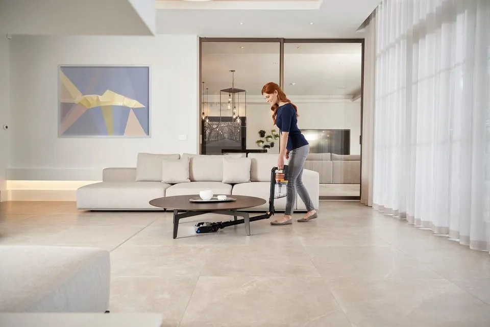 Shark IZ300EU Akku-Stielstaubsauger, 50 % mehr Saugkraft, DuoClean Technologie 4