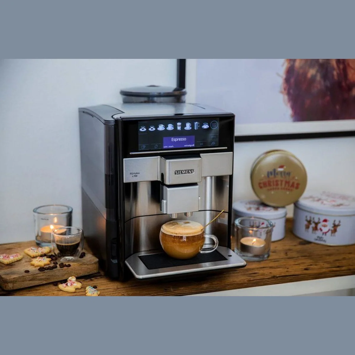 SIEMENS EQ6 plus s700 Kaffeevollautomat, Doppeltassenfunktion, Keramikmahlwerk, automatische Dampf-Reinigung 3