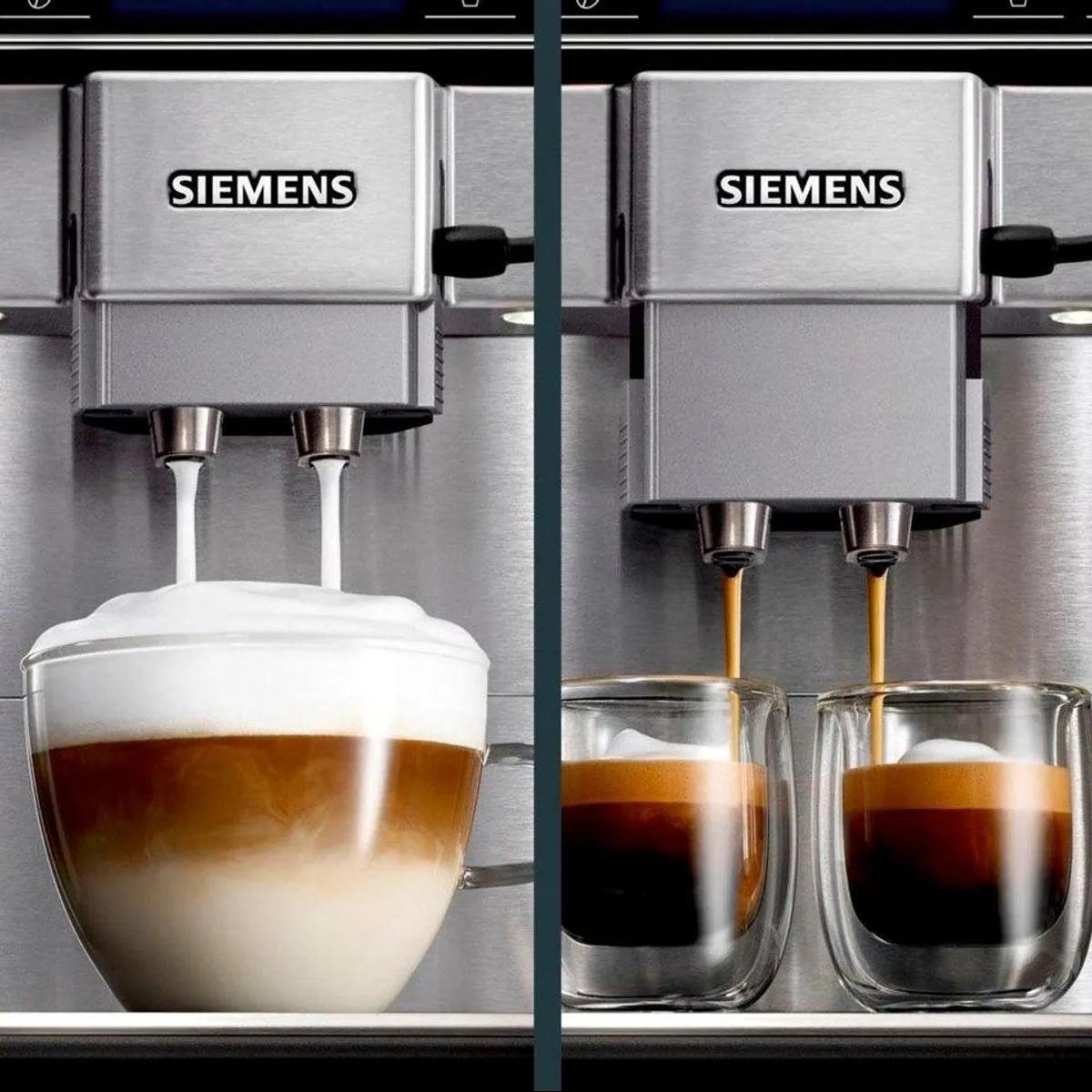 SIEMENS EQ6 plus s700 Kaffeevollautomat, Doppeltassenfunktion, Keramikmahlwerk, automatische Dampf-Reinigung 5