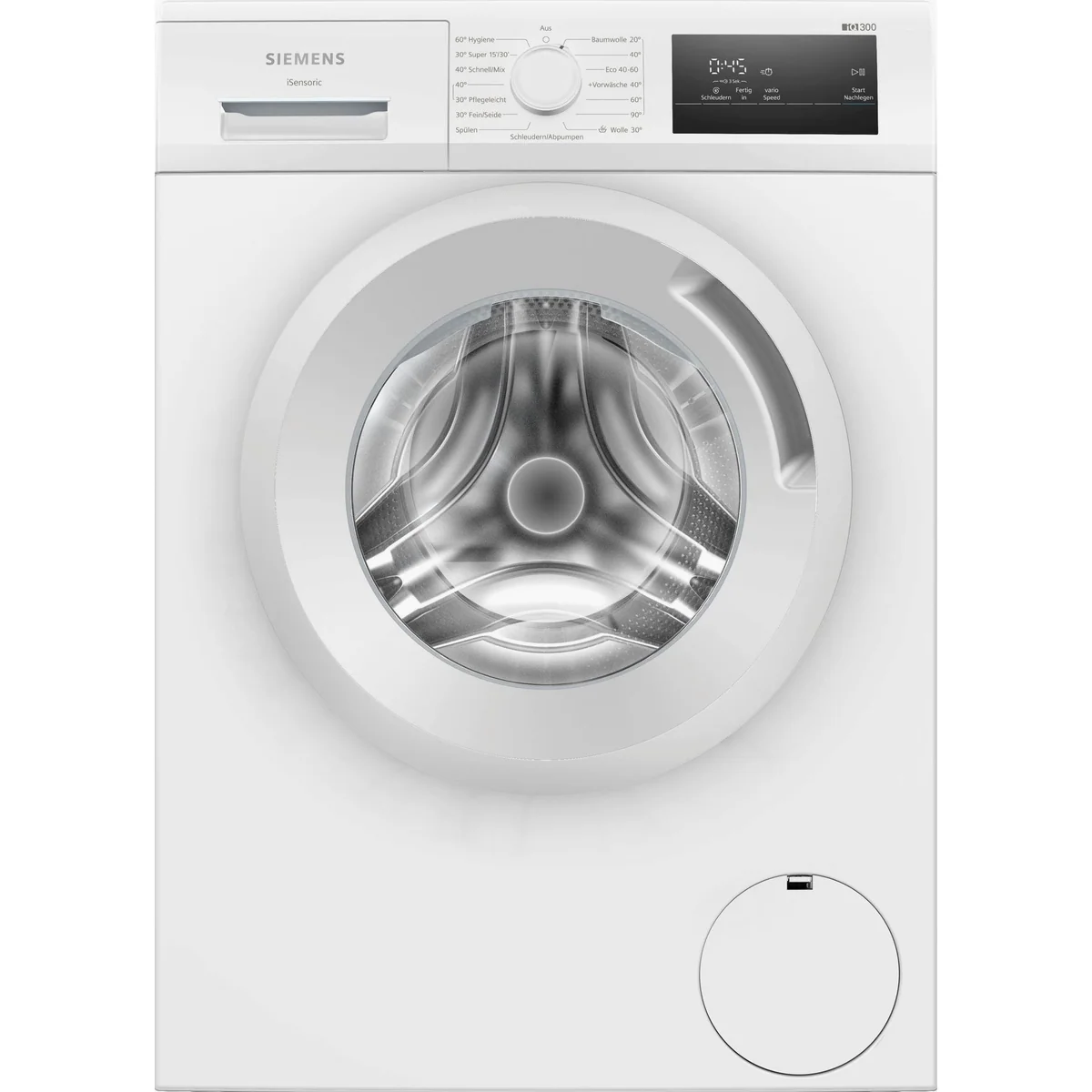 SIEMENS WM14N0A3 Waschmaschine, 7 kg, 1400 U/min, Invertermotor 4
