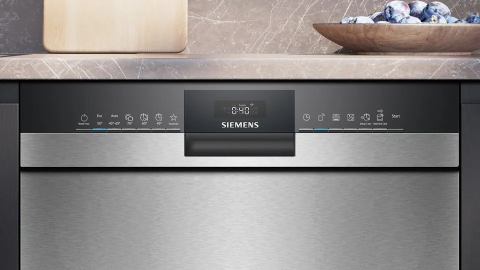 SIEMENS Unterbaugeschirrspüler SN43ES28AE, Energieeffizienz A, 13 Maßgedecke, varioSpeed 3