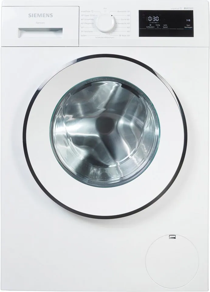 SIEMENS WM14N0A5 Waschmaschine, energieeffizient, 8 kg Fassungsvermögen, Nachlegefunktion 3