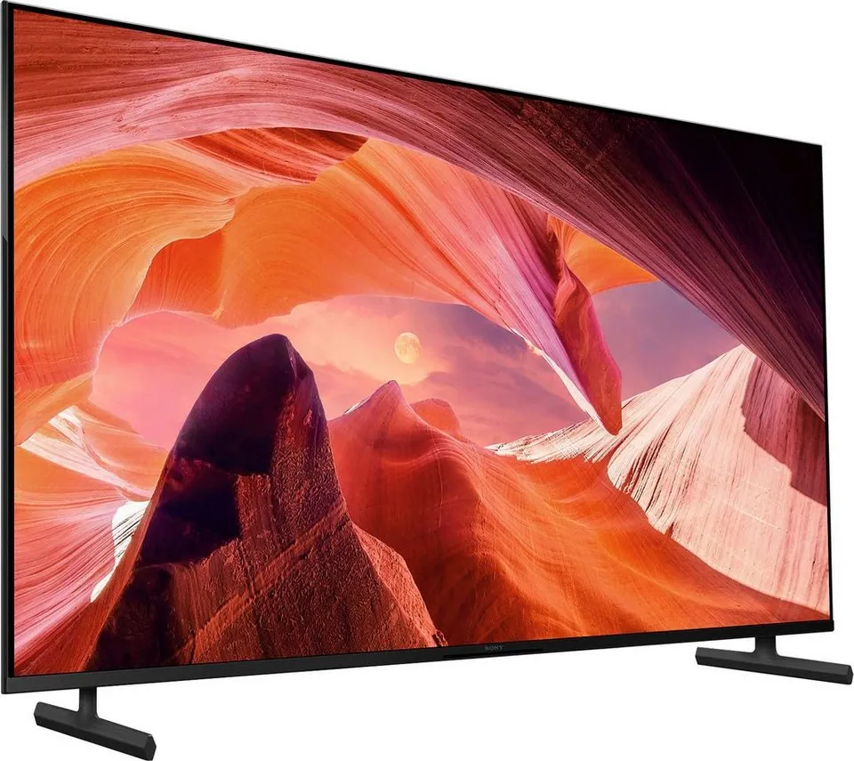 Sony KD-55X80L LED-Fernseher, 4K Ultra HD, X1-Prozessor, HDMI 2.1 — modernes Design & brillante Bildqualität Dieses Produkt der Marke Sony wird von 3