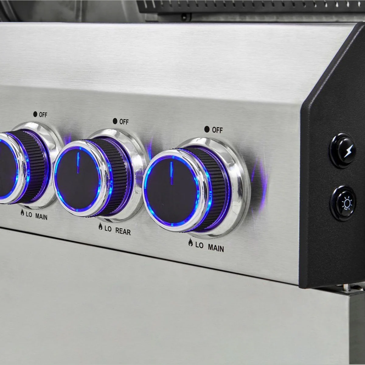 TAINO PLATINUM 4+2 Gasgrill, 20,7 kW Leistung, Keramik Sear-Burner, Edelstahl 4