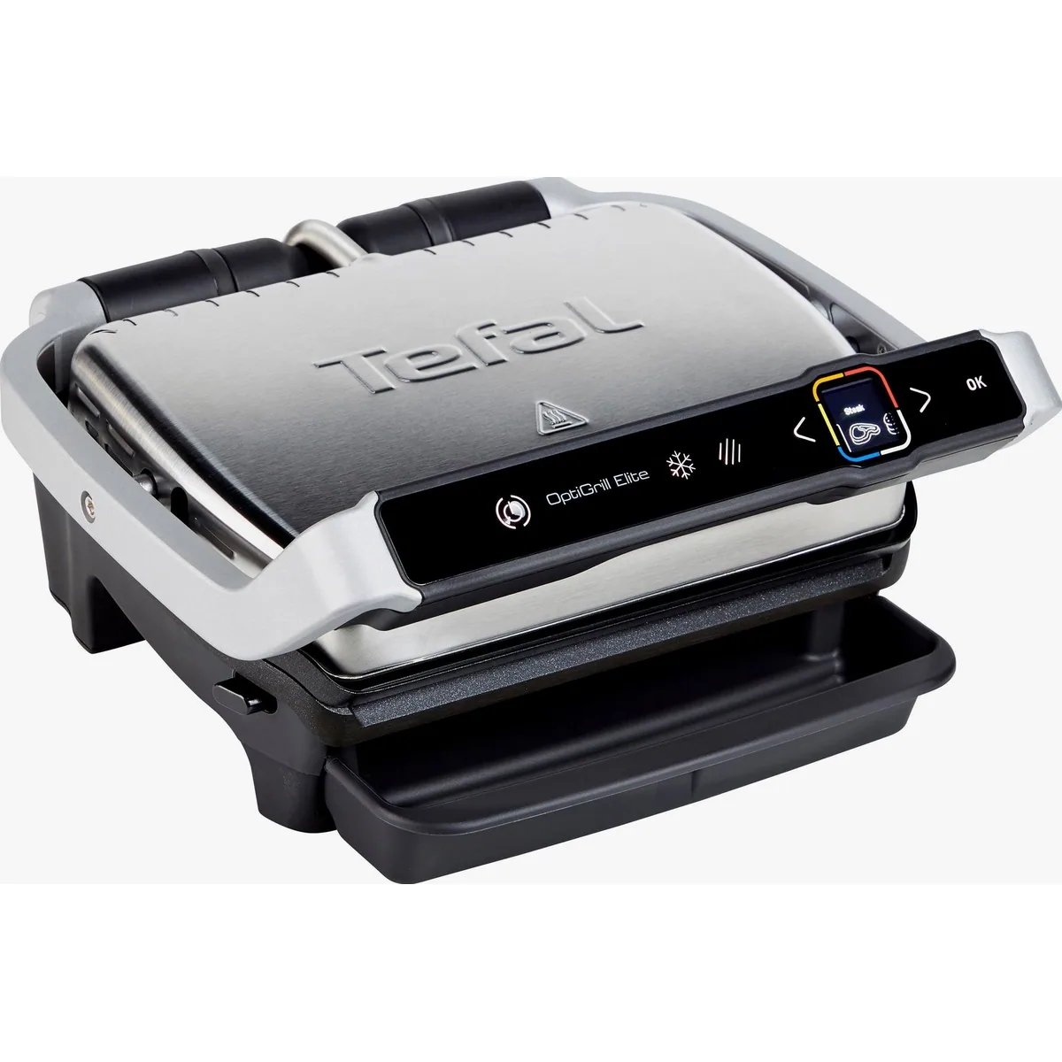 Tefal OptiGrill Elite GC750D, 2000 W, 12 Programme, Grillboost-Funktion