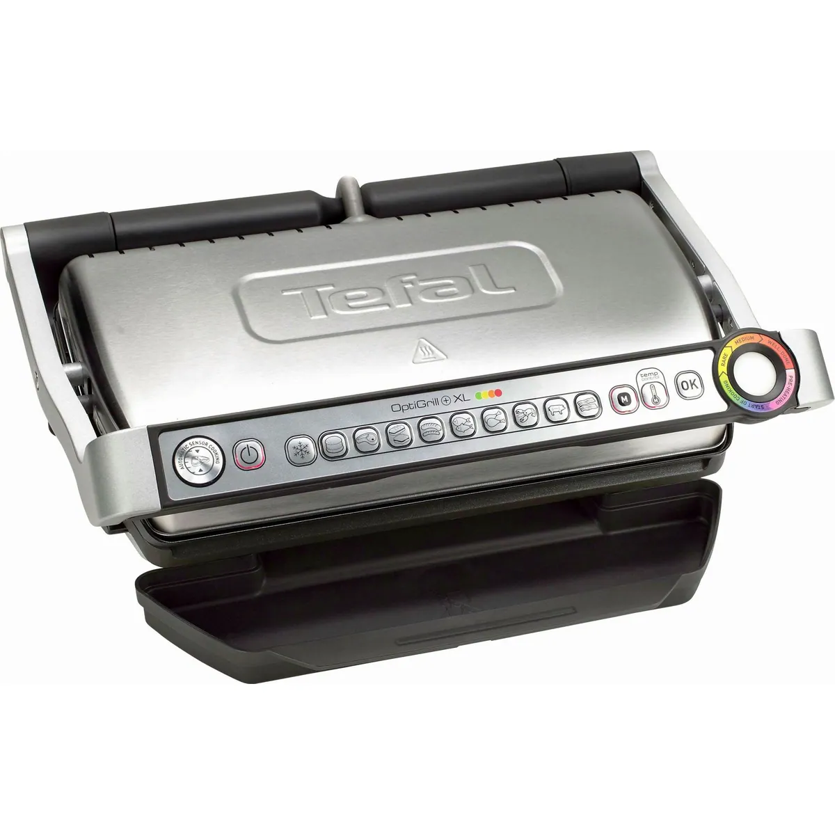 Tefal OptiGrill+ XL GC722D, 2180 W, 800 cm² Grillfläche, 9 Garprogramme 2