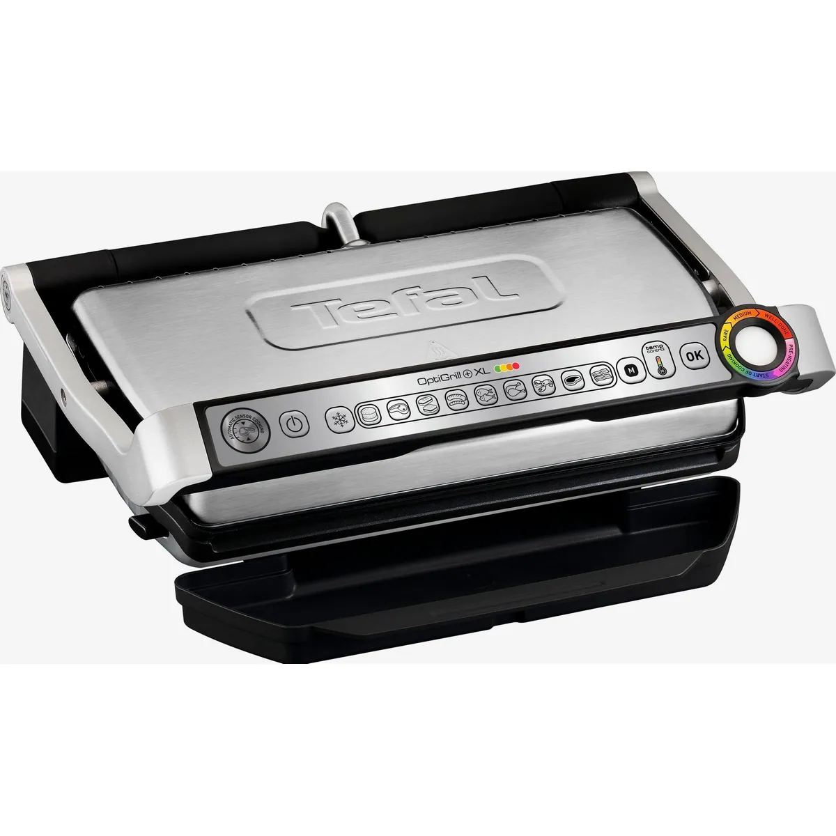 Tefal OptiGrill+ XL GC722D, 2180 W, 800 cm² Grillfläche, 9 Garprogramme 3