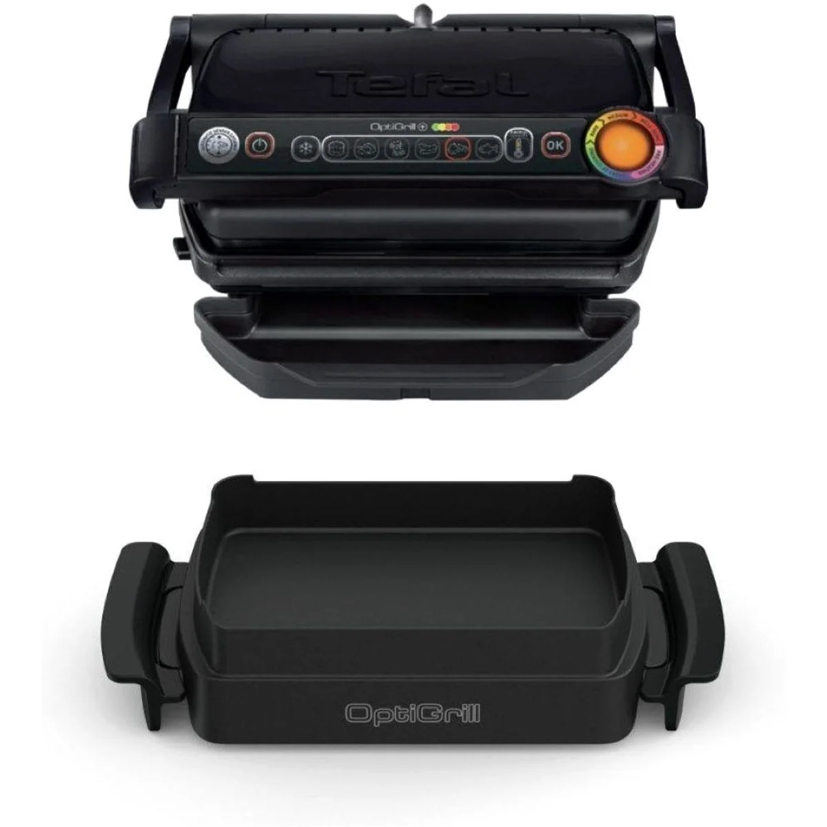 Tefal OptiGrill+ GC7148 Tischgrill, 2000 W, 6 Programme, Snack- und Backaufsatz 5