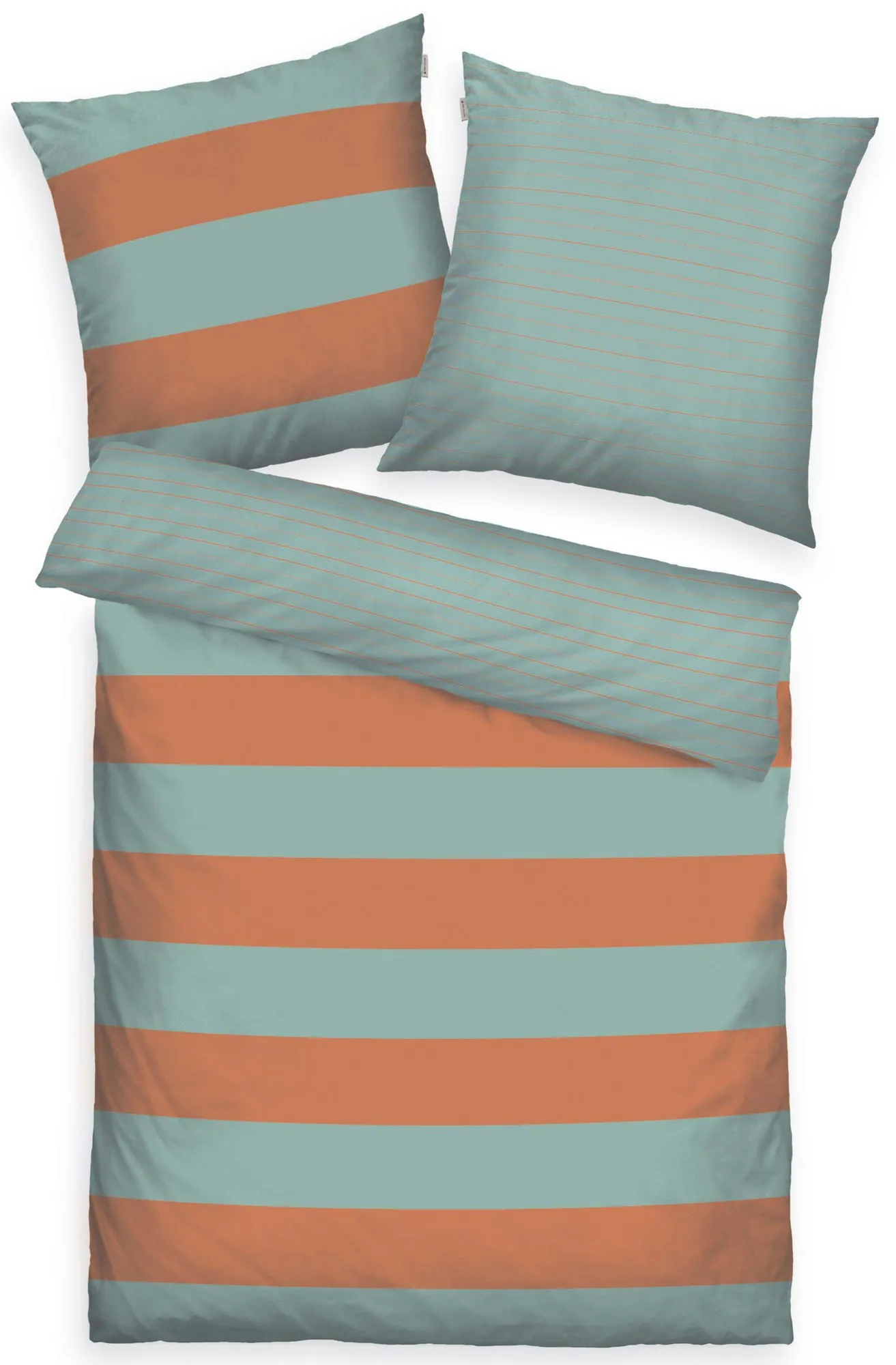 Tom Tailor HOME Bettwäsche BOLD STRIPES, hochwertiger Renforcé, 100% Baumwolle, pflegeleicht
