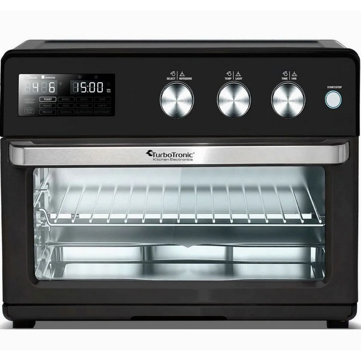 TurboTronic by Z-Line Minibackofen XL 32 L, Heißluftofen, 4 Garprogramme, 360°-Luftzirkulation 4