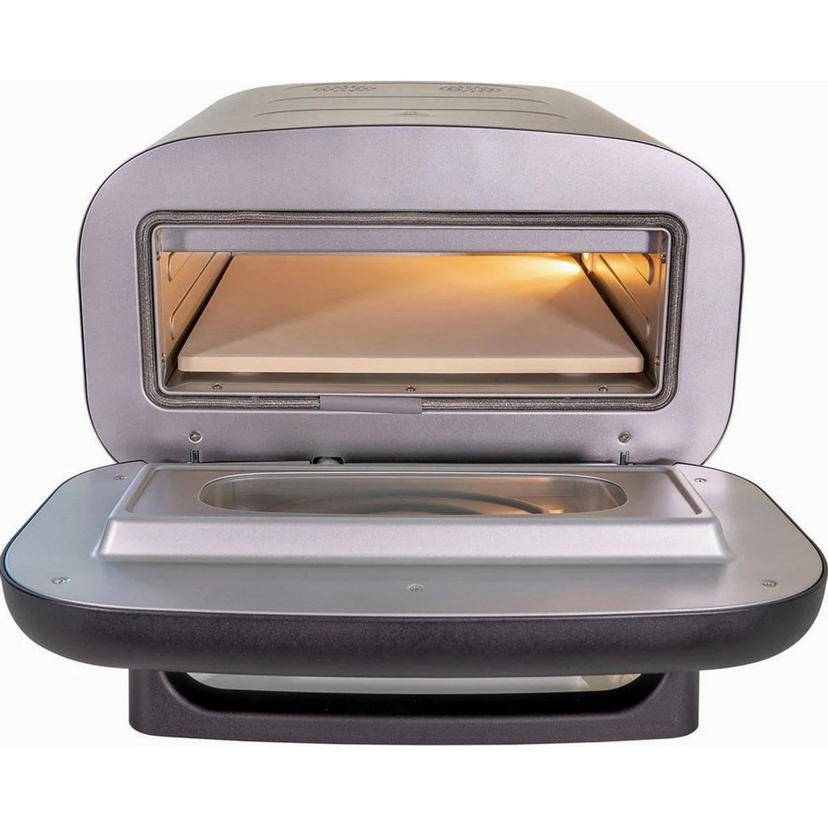 Unold Pizzaofen Alfredo 68806, hohe Temperatur, gleichmäßige Wärmeverteilung, kompakte Bauweise 4
