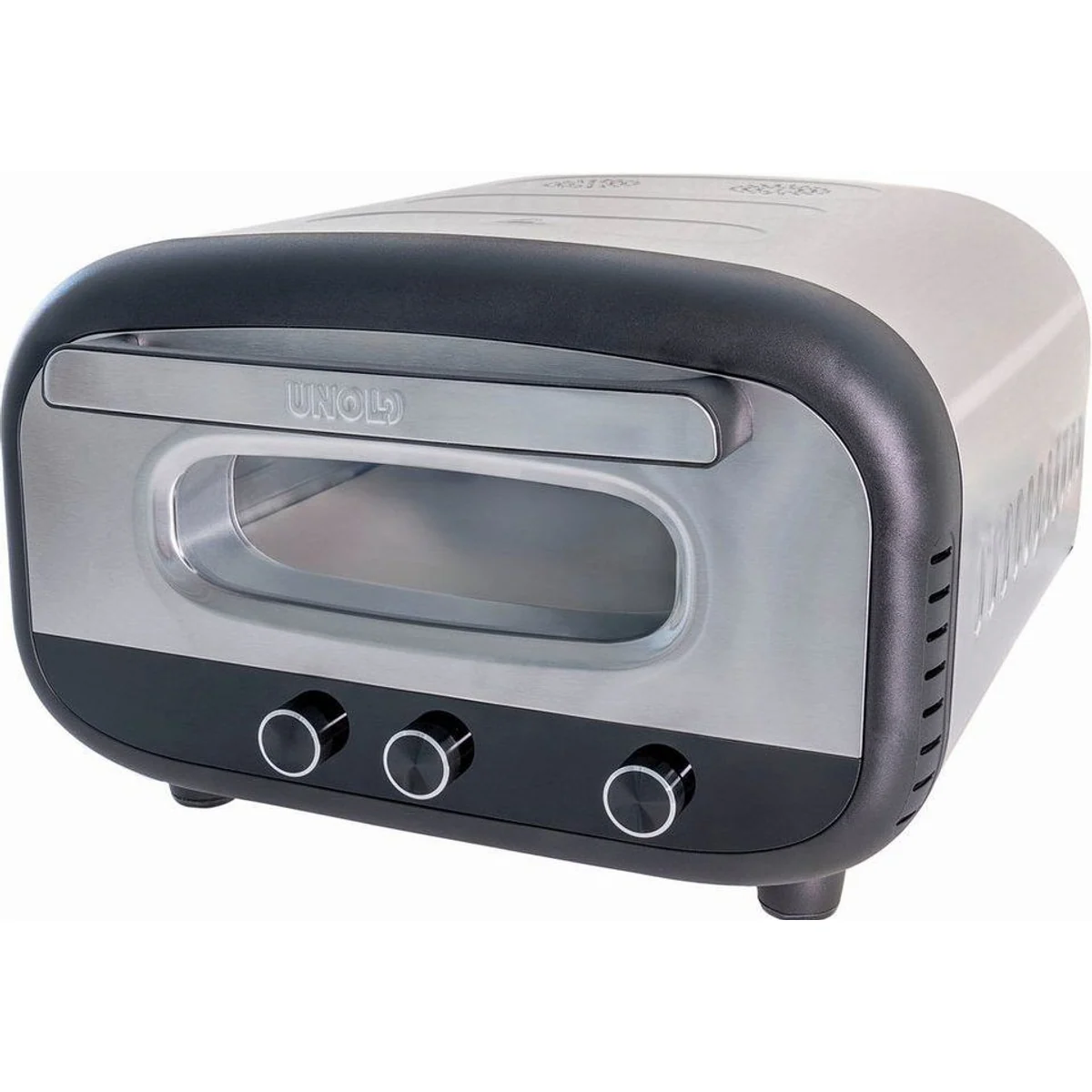 Unold Pizzaofen Alfredo 68806, hohe Temperatur, gleichmäßige Wärmeverteilung, kompakte Bauweise 5