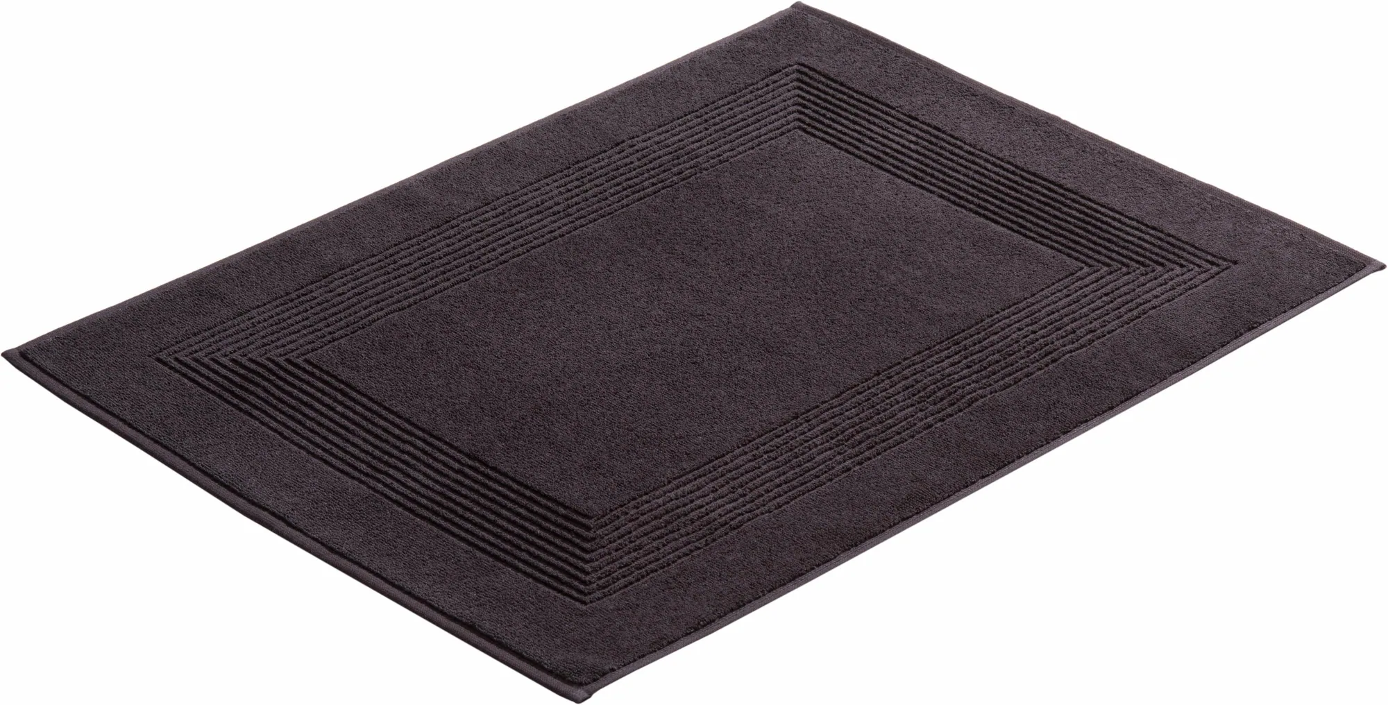 Vossen Badematte New Generation, 100% Baumwolle, fußbodenheizungsgeeignet, modernes Design