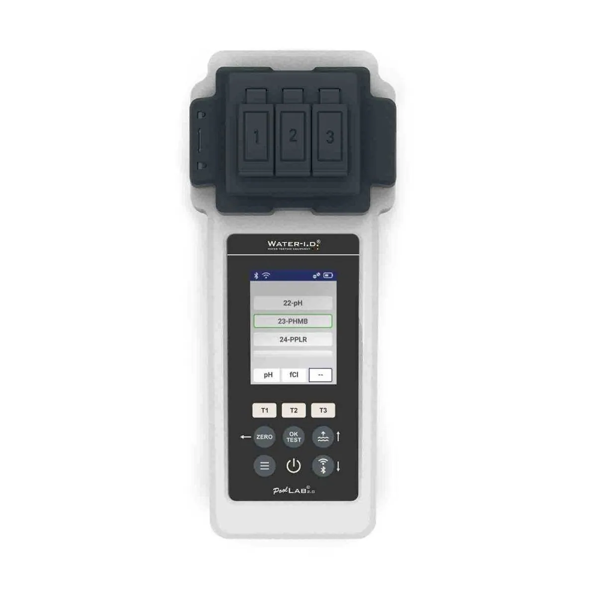 WATER-I.D. PoolLab 2.0 Photometer Set, 24 Parameter, WiFi und Bluetooth, IP68 3