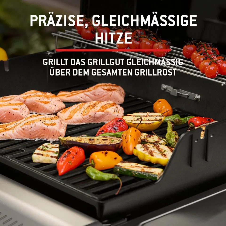 Weber Spirit E-210 Gasgrill, kompakt, leistungsstark, einfach zu bedienen Dieses Produkt der Marke Weber wird von uns als unabhängigem Händler 4