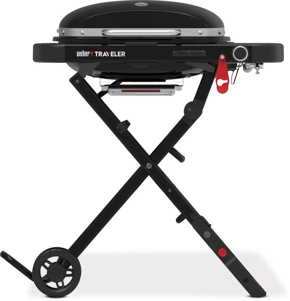 Weber Traveler Compact Camping-Gasgrill, kompakt, transportabel, vielseitig Dieses Produkt der Marke Weber wird von uns als unabhängigem Händler 3