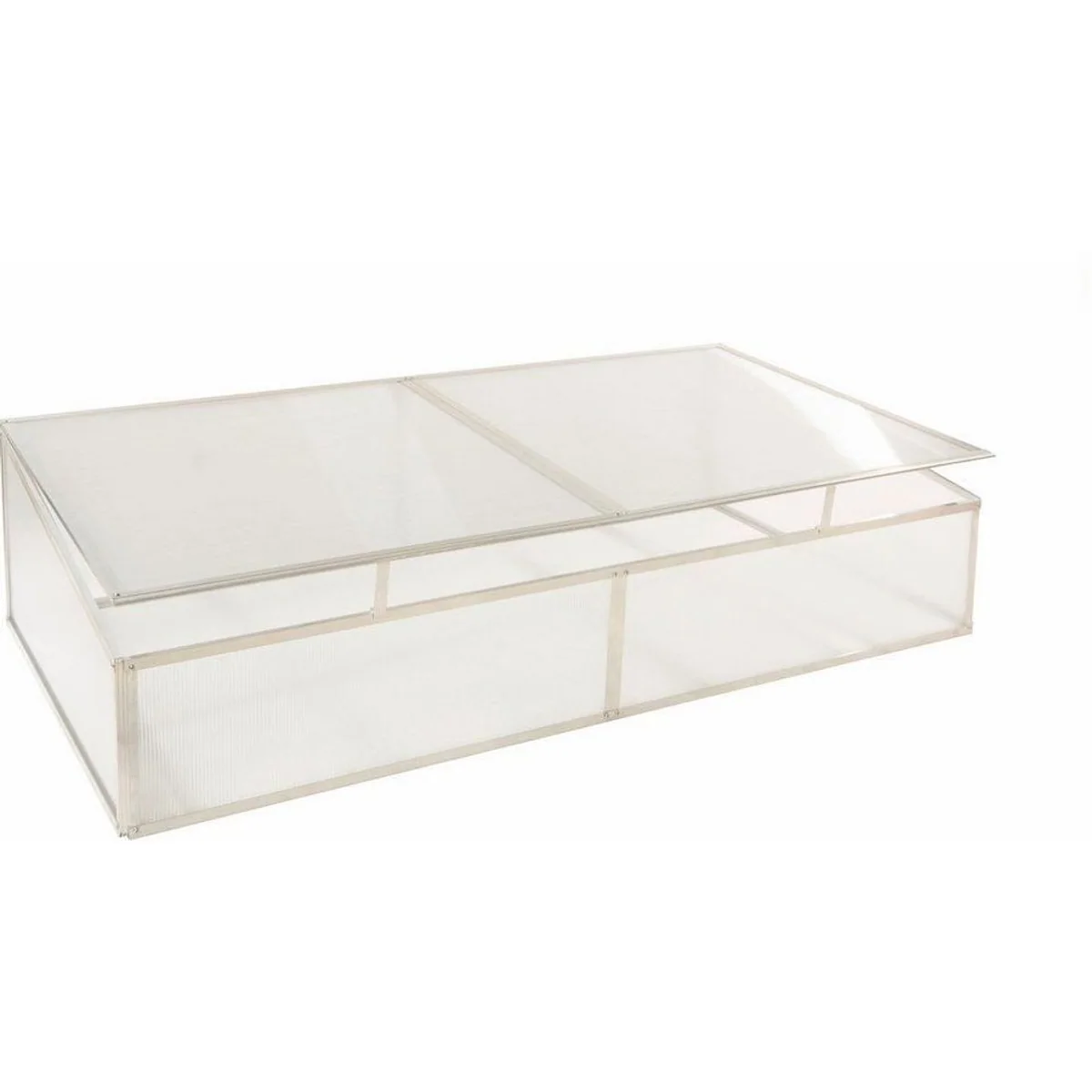 WESTMANN Frühbeetaufsatz Genus 170, Aluminiumrahmen, 4 mm Polycarbonat-Doppelstegpaneele 5