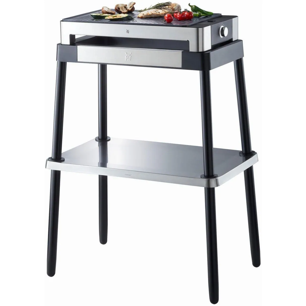 WMF LONO Master-Grill, 2400 W, 28 x 50 cm Grillfläche, herausnehmbare Grillplatten 3