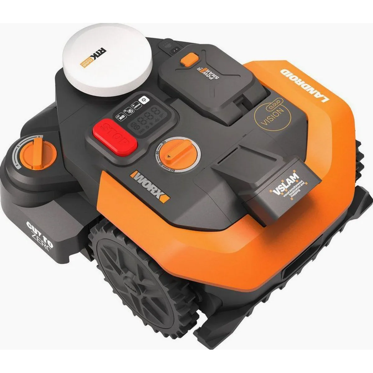 Worx Landroid Vision Cloud WR308E 2WD, Auto-Mapping, KI-Hinderniserkennung, App-Steuerung 3