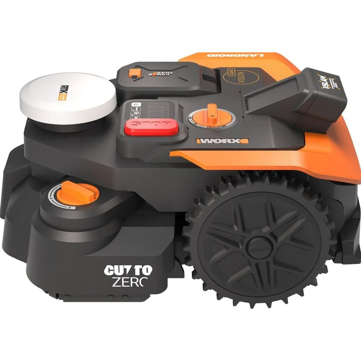 Worx Landroid Vision Cloud WR308E 2WD, Auto-Mapping, KI-Hinderniserkennung, App-Steuerung 5