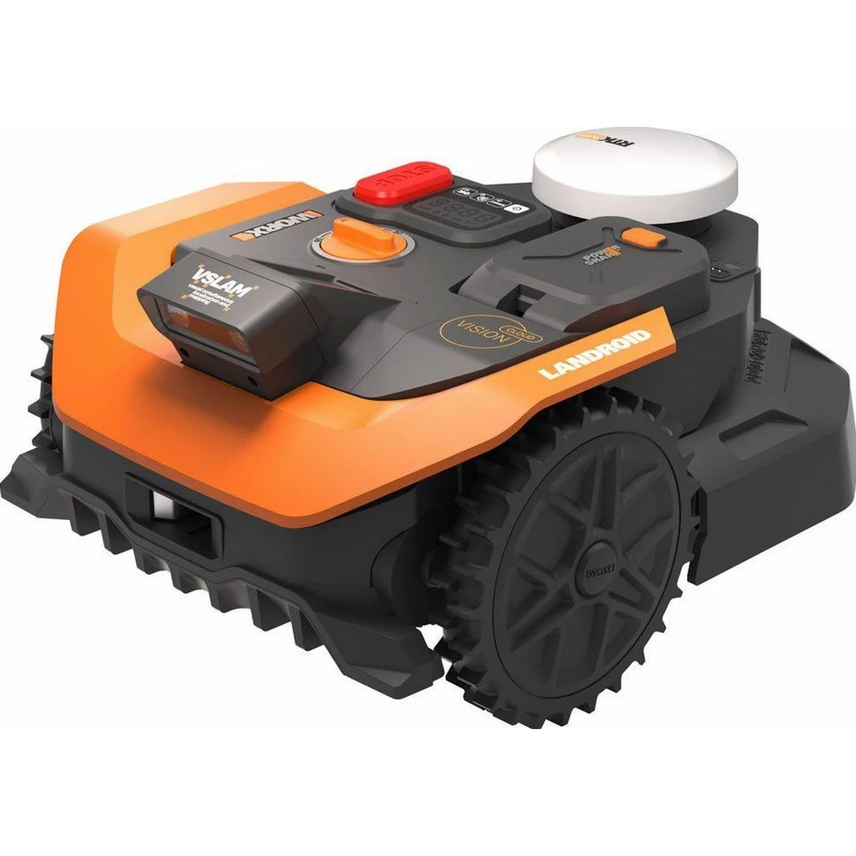 Worx Landroid Vision Cloud WR365E, bis 650 m², Auto-Mapping, KI-Hinderniserkennung 3