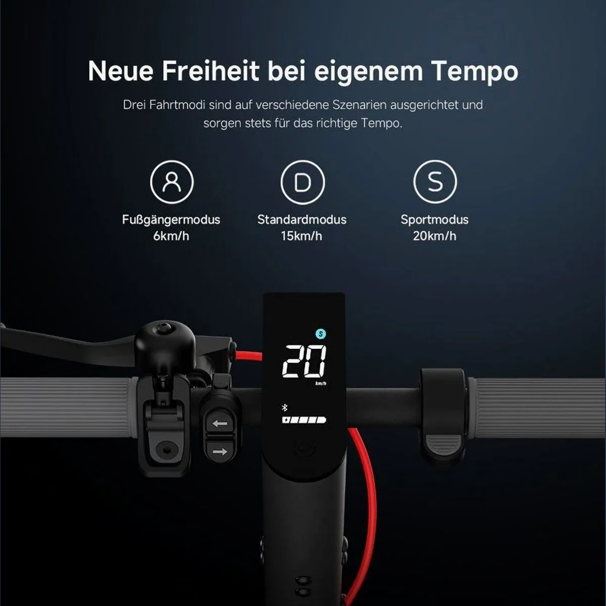 Xiaomi Electric Scooter 4 Lite, 20 km/h, 300W Motor, Klappdesign 3
