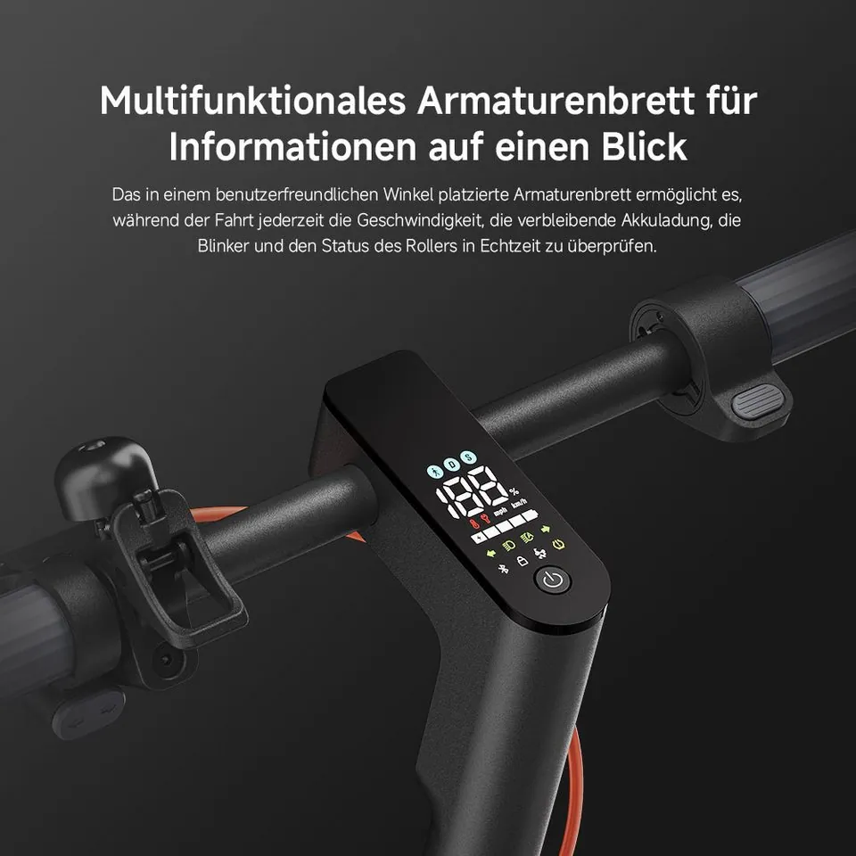 Xiaomi Electric Scooter 5, 350 W, 60 km Reichweite, mit Straßenzulassung 3